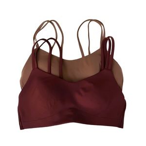 NWOT LULULEMON LIGHT AS A CLOUD SPORTS BRA 2 PACK